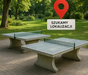 Gdzie ustawić stoły do tenisa stołowego w Sieradzu? Zgłoś lokalizację