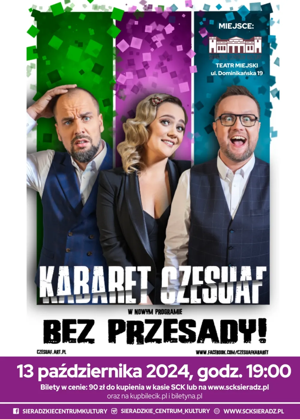 Kabaret CZESUAF w programie „Bez przesady!”