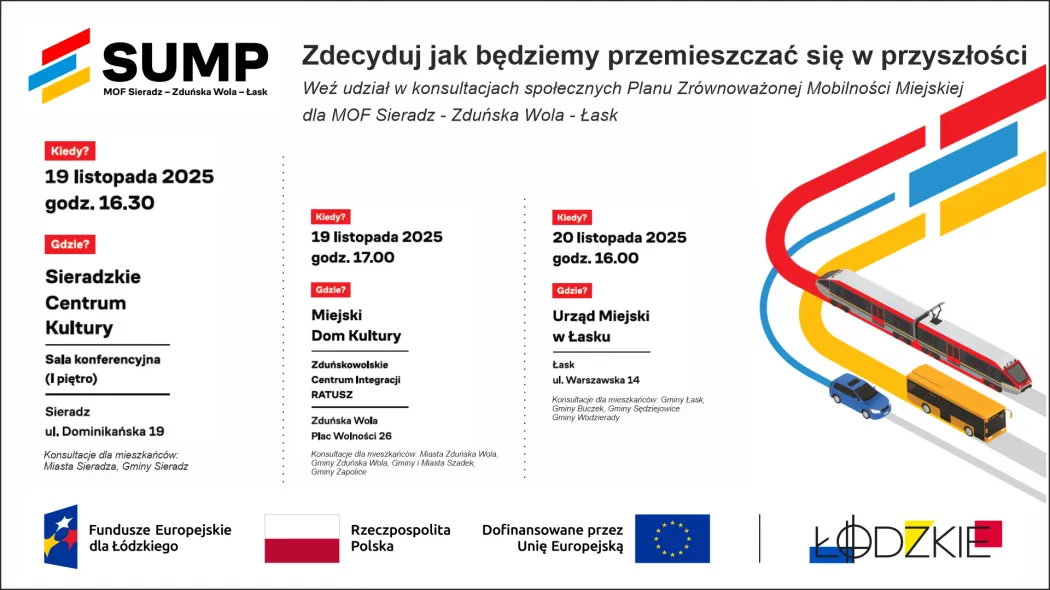 Konsultacje dotyczące miejskiej mobilności