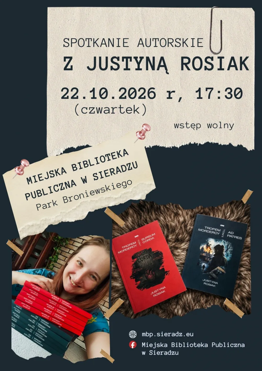 Spotkanie autorskie z Justyną Rosiak