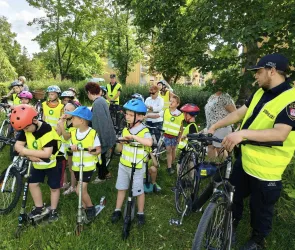 Rowerowe patrole Straży Miejskiej wróciły na ulice Sieradza