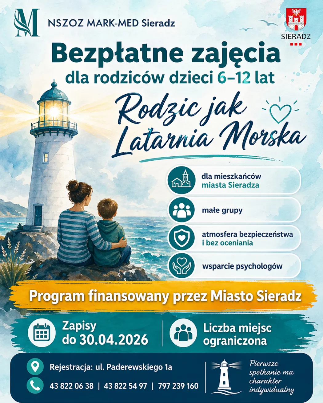 Bezpłatne zajęcia wspierające rodziców dzieci w wieku 6–12 lat