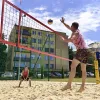Plażowa siatkówa w centrum Sieradza