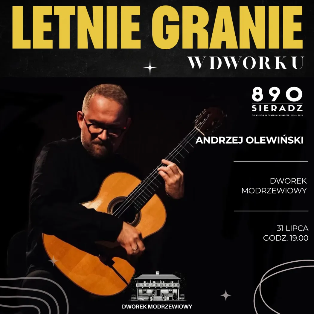 Letnie Granie w Dworku. Andrzej Olewiński
