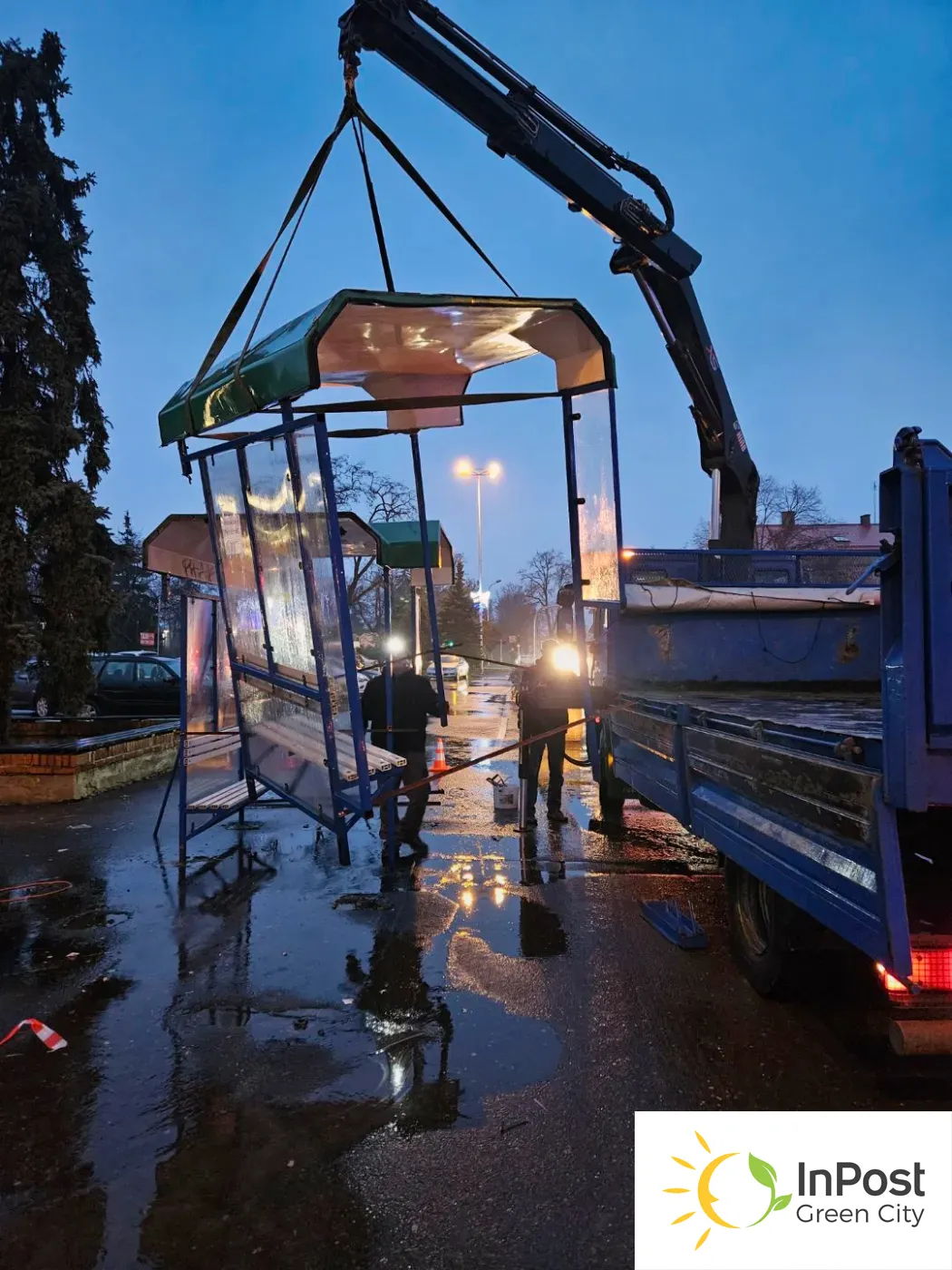 Zniknął stary przystanek
