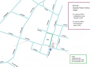 mapa Śląsk