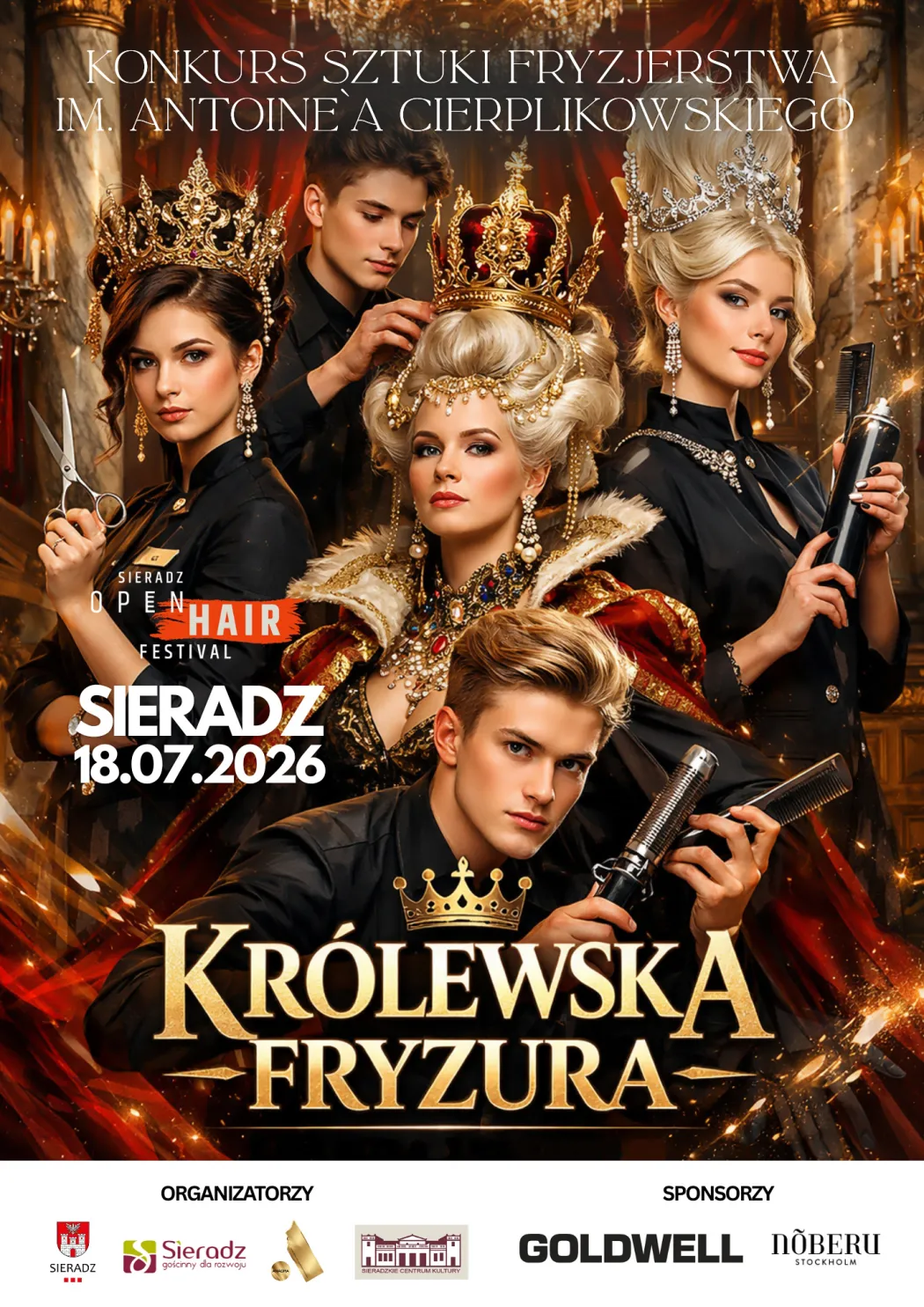 Sieradz stolicą fryzjerstwa – Konkurs im. Antoine’a Cierplikowskiego już w lipcu