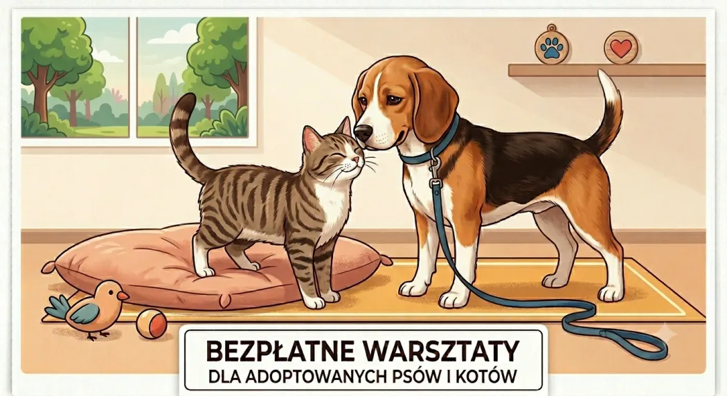 Adoptowałeś psa lub kota ze schroniska? Skorzystaj z bezpłatnej pomocy behawiorysty!
