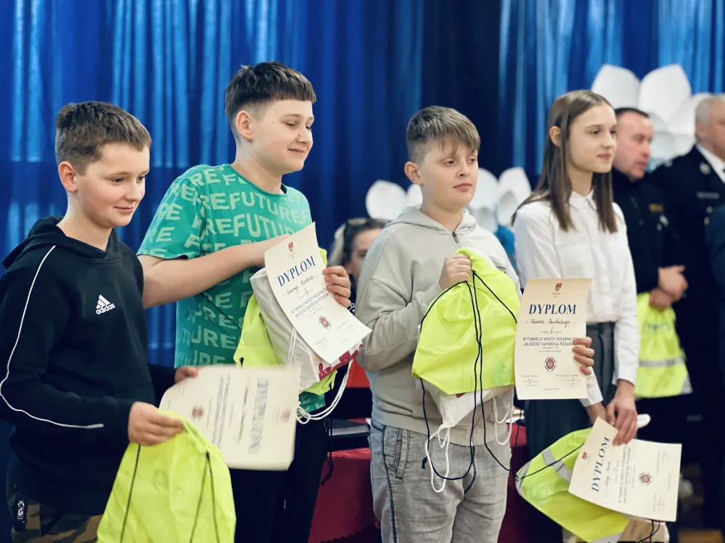Miejskie eliminacje konkursu wiedzy pożarniczej 