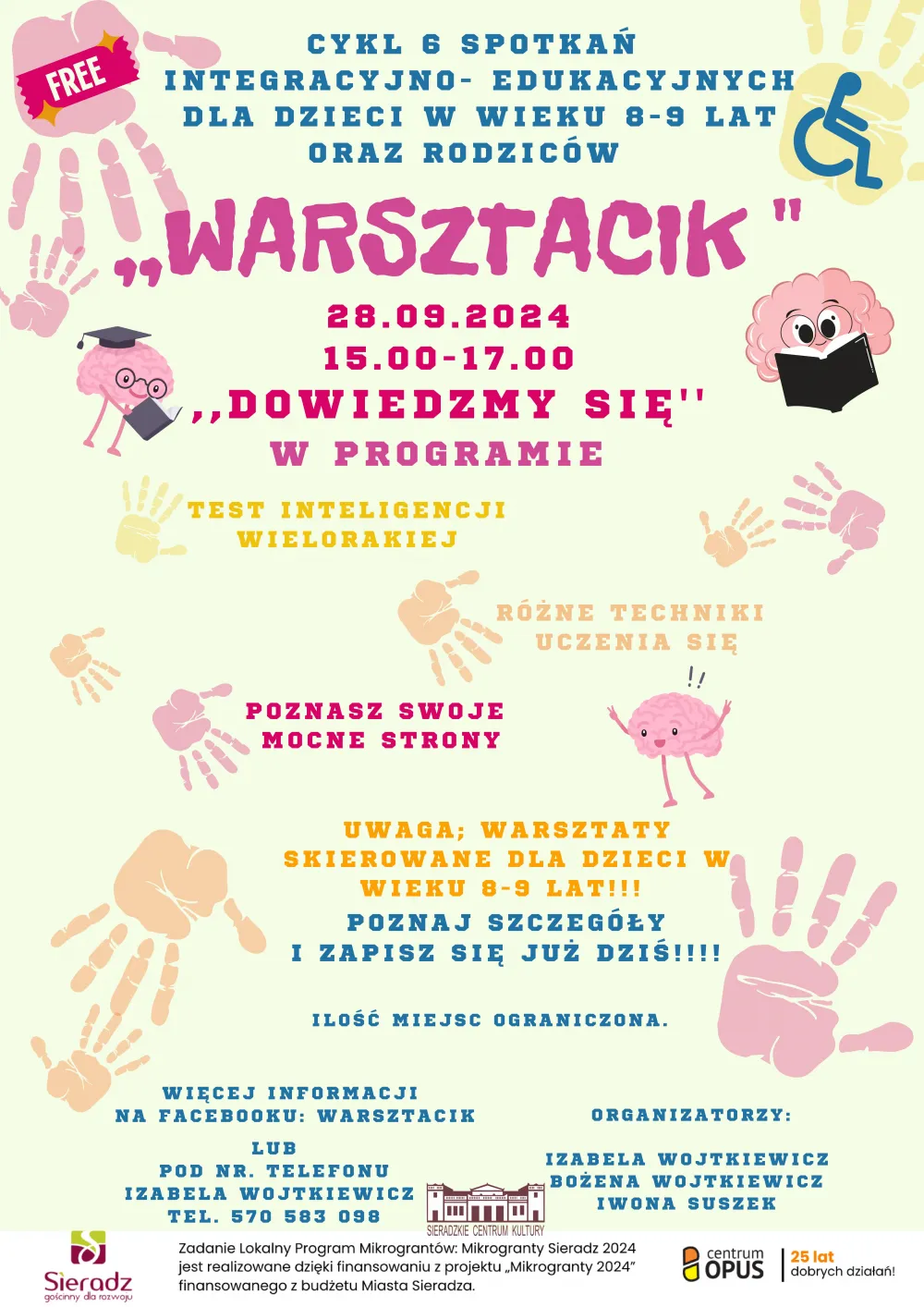 WARSZTATY DLA DZIECI - Dowiedzmy się