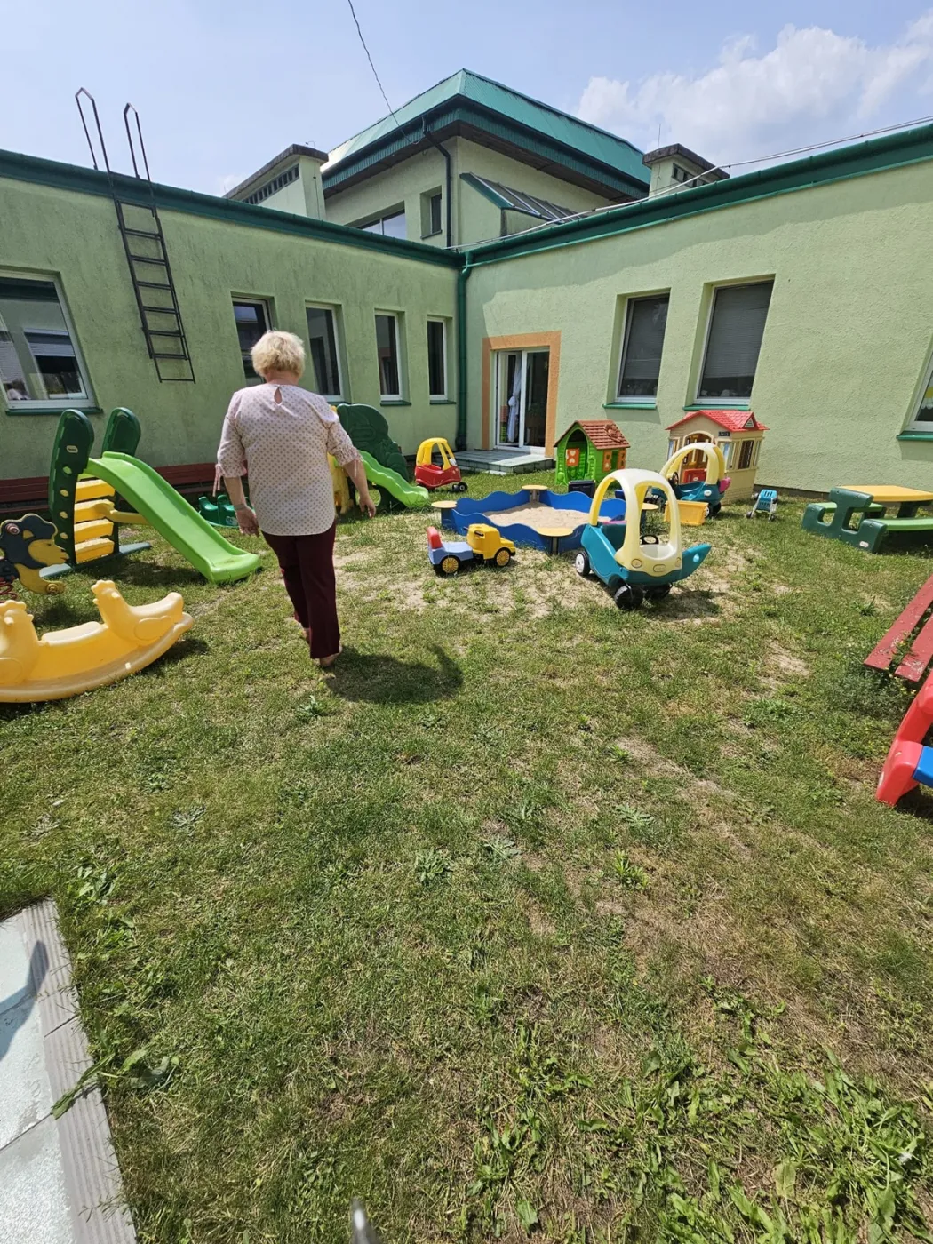 Aktywny Plac Zabaw przy żłobku miejskim w Sieradzu