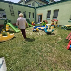 Aktywny Plac Zabaw przy żłobku miejskim w Sieradzu