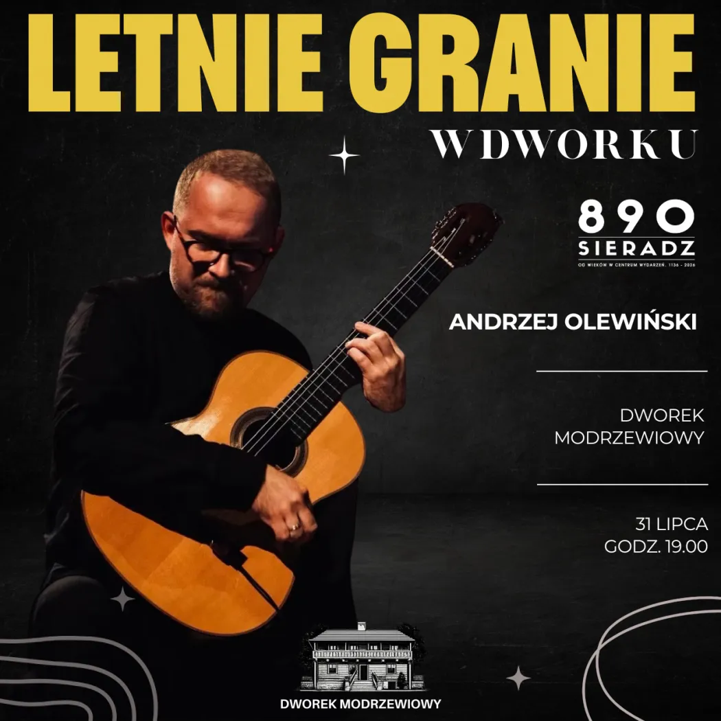 Letnie Granie w Dworku. Andrzej Olewiński