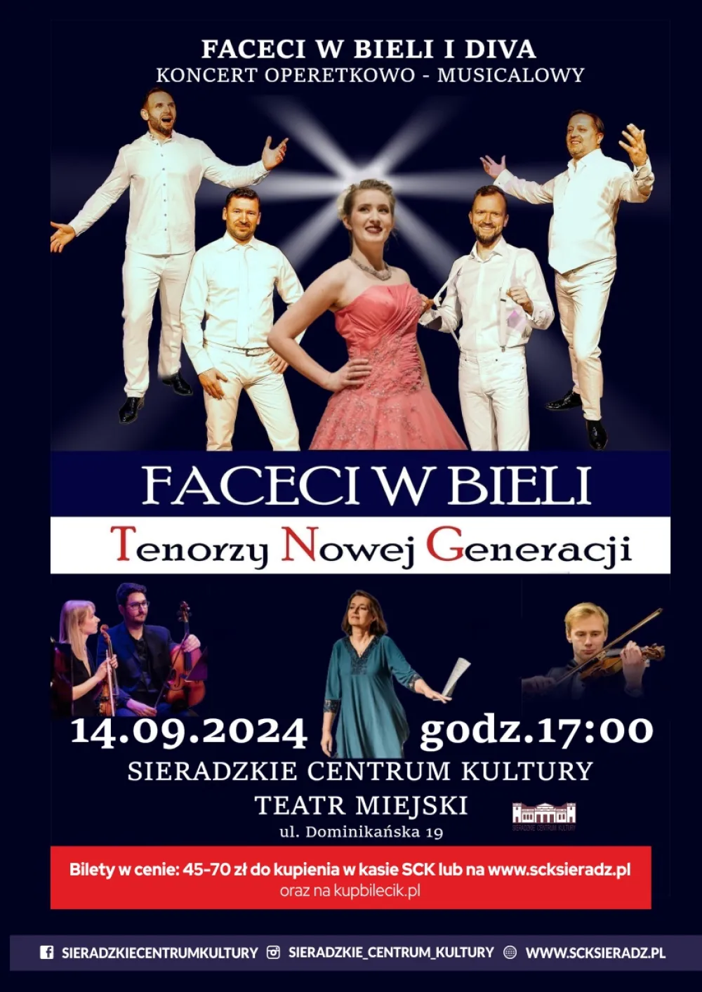 Koncert operetkowo-musicalowy FACECI W BIELI I DIVA