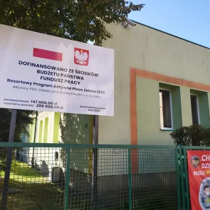Aktywny Plac Zabaw przy żłobku miejskim w Sieradzu