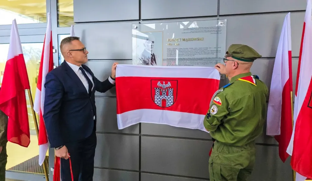 Tablica poświęcona Ignacemu Mąkowskiemu