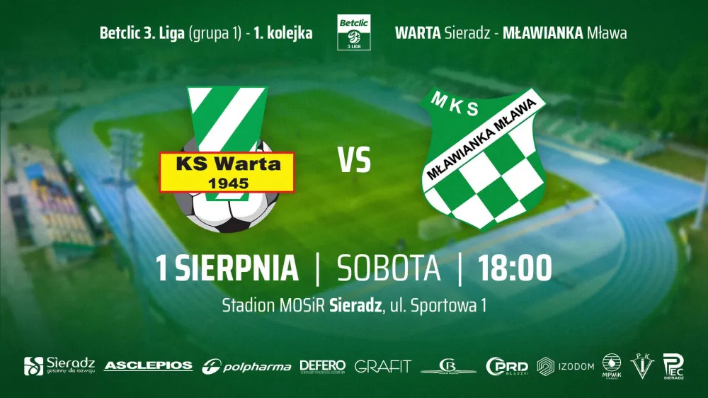 Warta Sieradz - Mławianka Mława