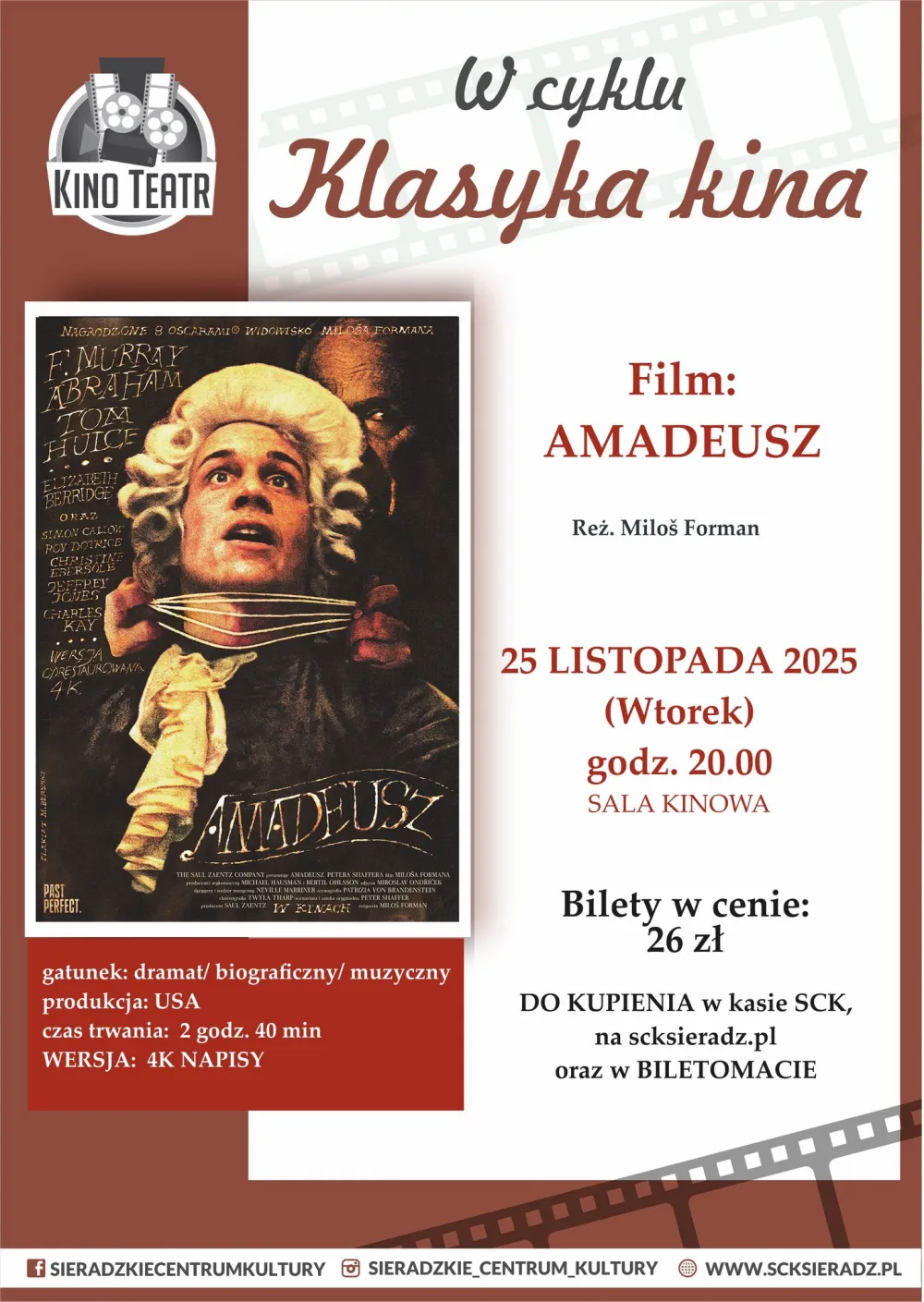 KLASYKA KINA - AMADEUSZ