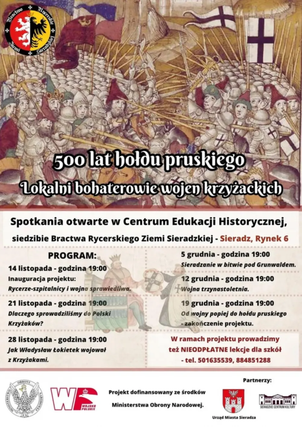 Jak sieradzanie, i nie tylko, walczyli z Zakonem cz. 3