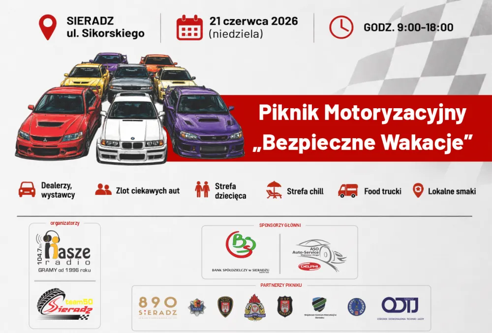 Piknik Motoryzacyjny Bezpieczne Wakacje 
