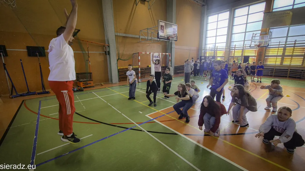 Olimpijska lekcja w Sieradzu 