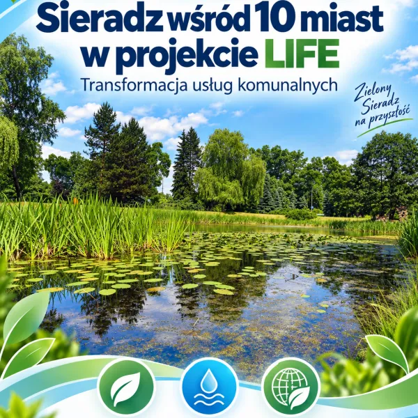 Sieradz w gronie 10 miast zgłoszonych do europejskiego projektu LIFE