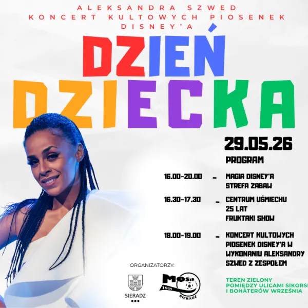 Dzień Dziecka w Sieradzu: muzyka, bajkowe atrakcje, kino i teatr