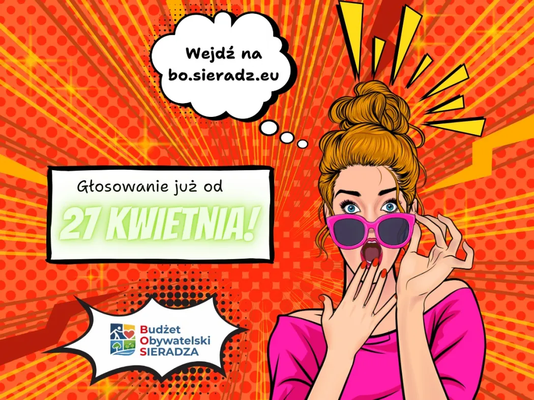 Budżet Obywatelski Sieradza: Rusza głosowanie!