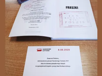 Narodowe Czytanie 2025 - pieczęć