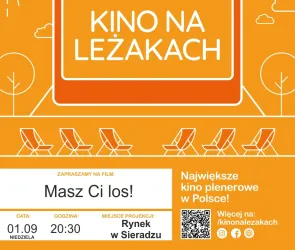 Kino na leżakach. Masz Ci los!