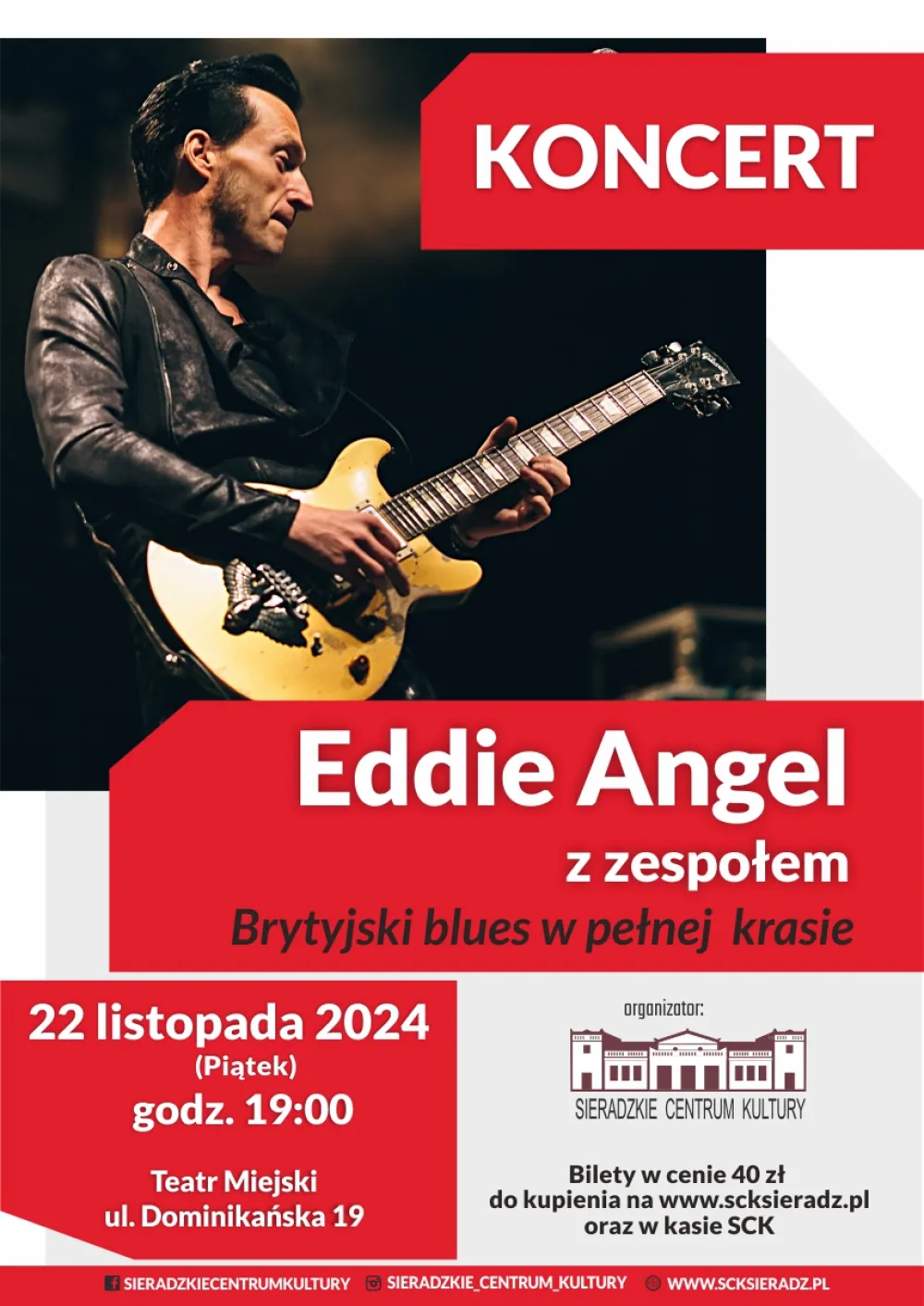 Koncert EDDIE ANGEL z zespołem 