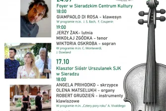 Muzyka dawnych mistrzów ponownie zabrzmi w Sieradzu