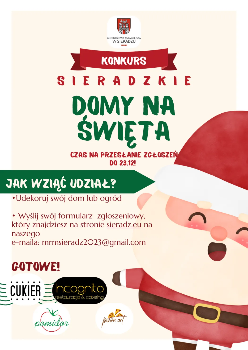 Sieradzkie domy na Święta