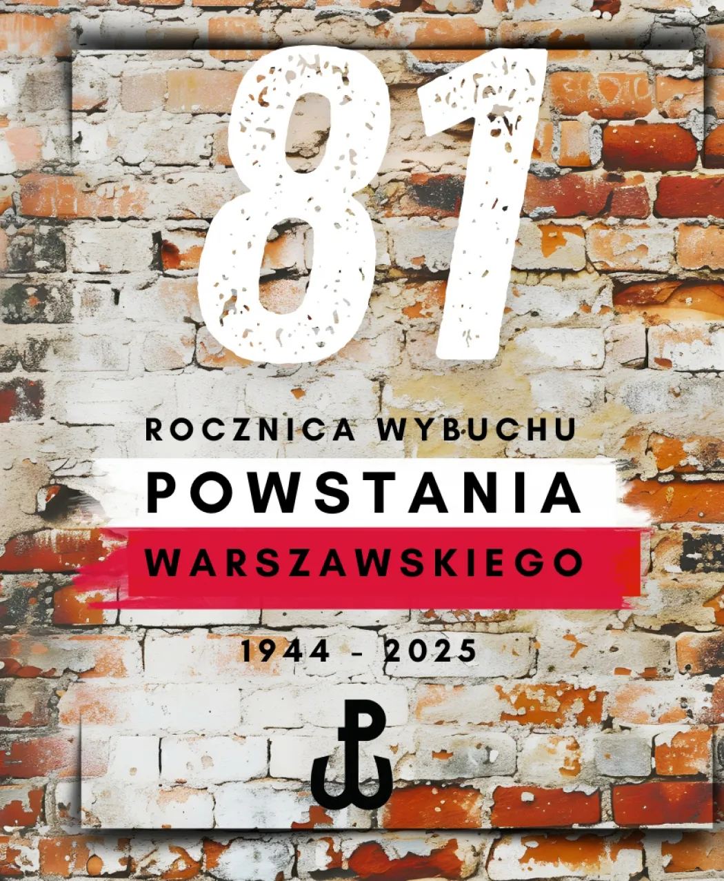 81. rocznica wybuchu Powstania Warszawskiego