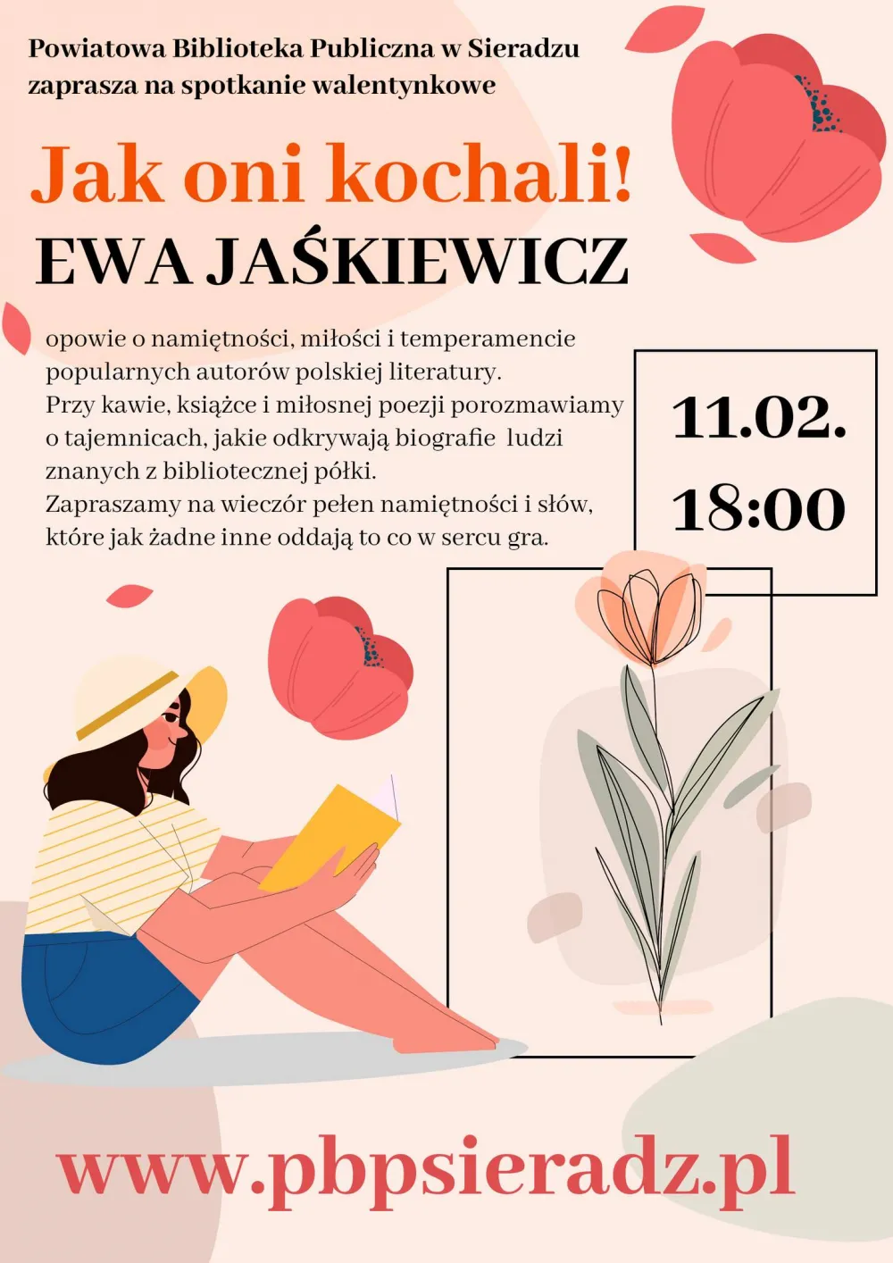 Walentynkowe spotkanie z literaturą  „Niepewność? Cierpienie? Wątpliwości? Miłość – to właśnie.” – Maria Pawlikowska-Jasnorzewska