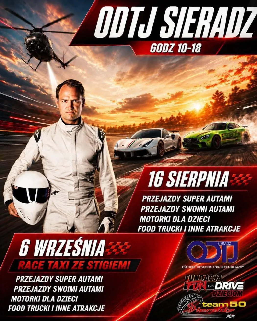 Legendarny Stig w Sieradzu 