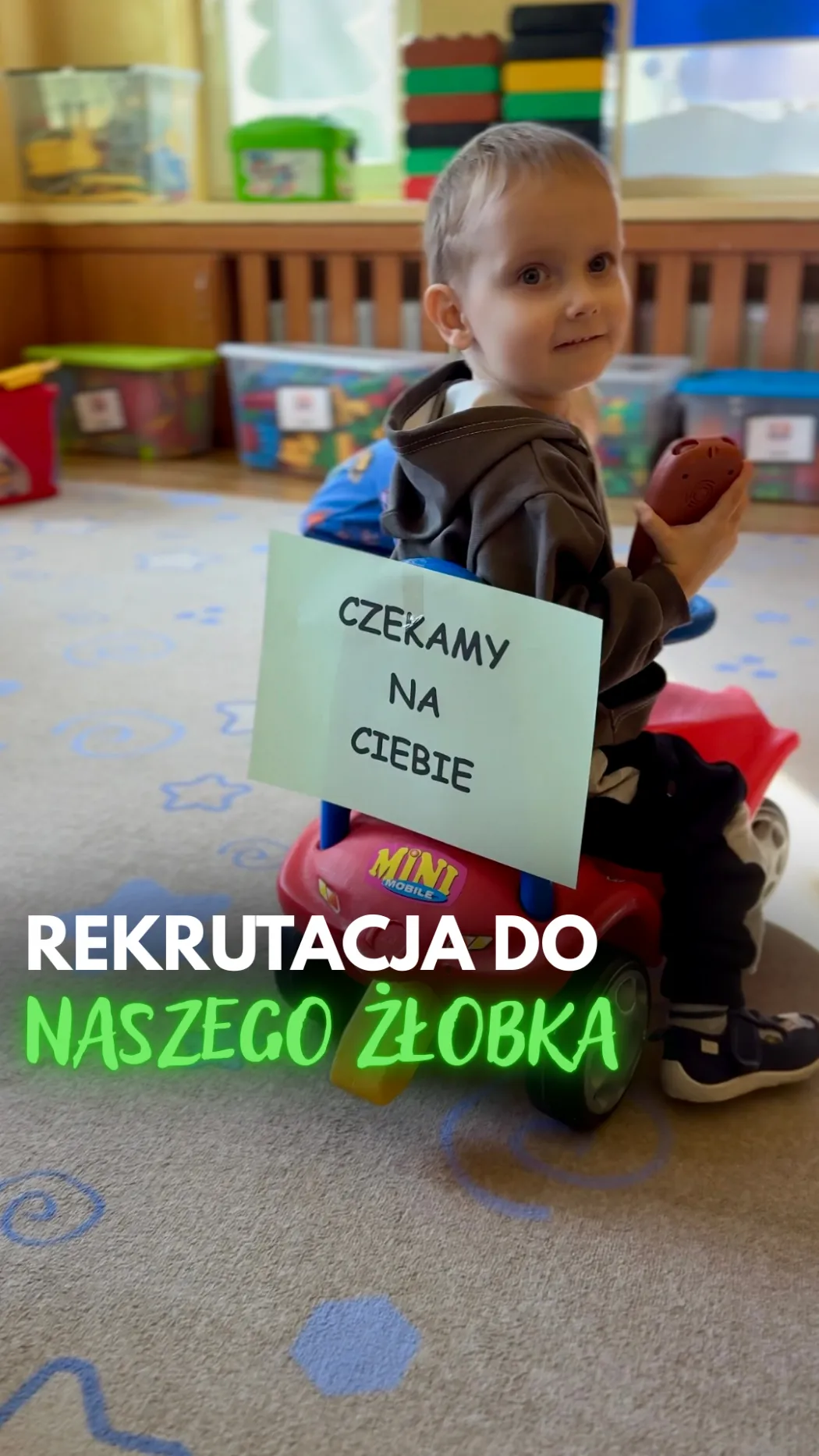 Trwa rekrutacja do Żłobka Miejskiego w Sieradzu