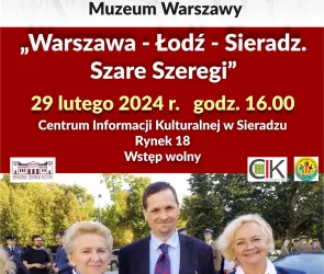 Warszawa - Łódź - Sieradz. Szare Szeregi