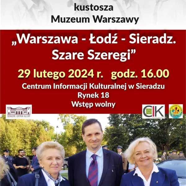 Warszawa - Łódź - Sieradz. Szare Szeregi