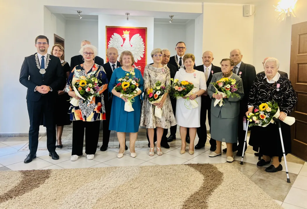 Jubilaci z Sieradza świętowali 50 i 60 lat wspólnego życia