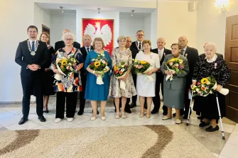 Jubilaci z Sieradza świętowali 50 i 60 lat wspólnego życia