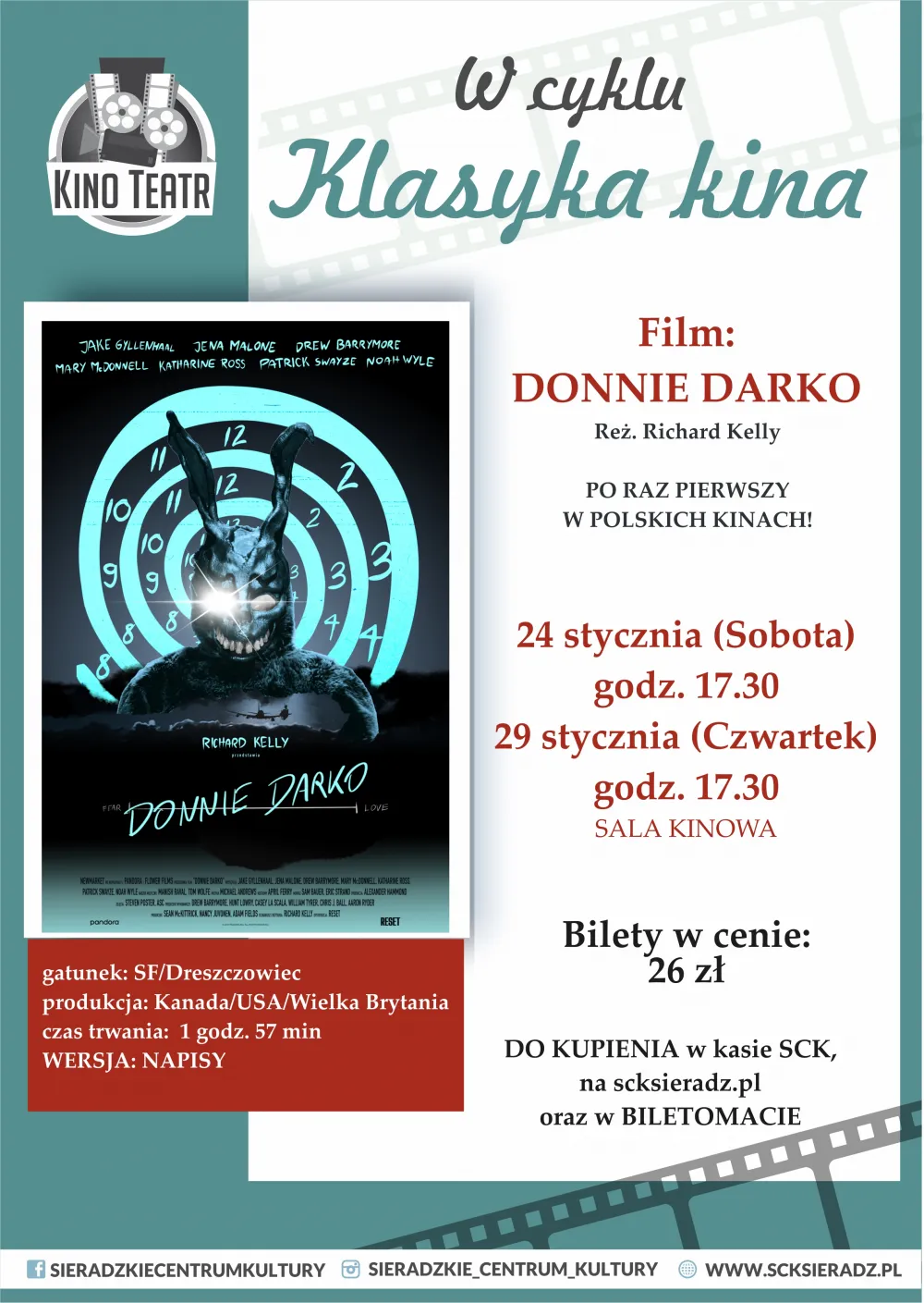 KLASYKA KINA  Film: DONNIE DARKO
