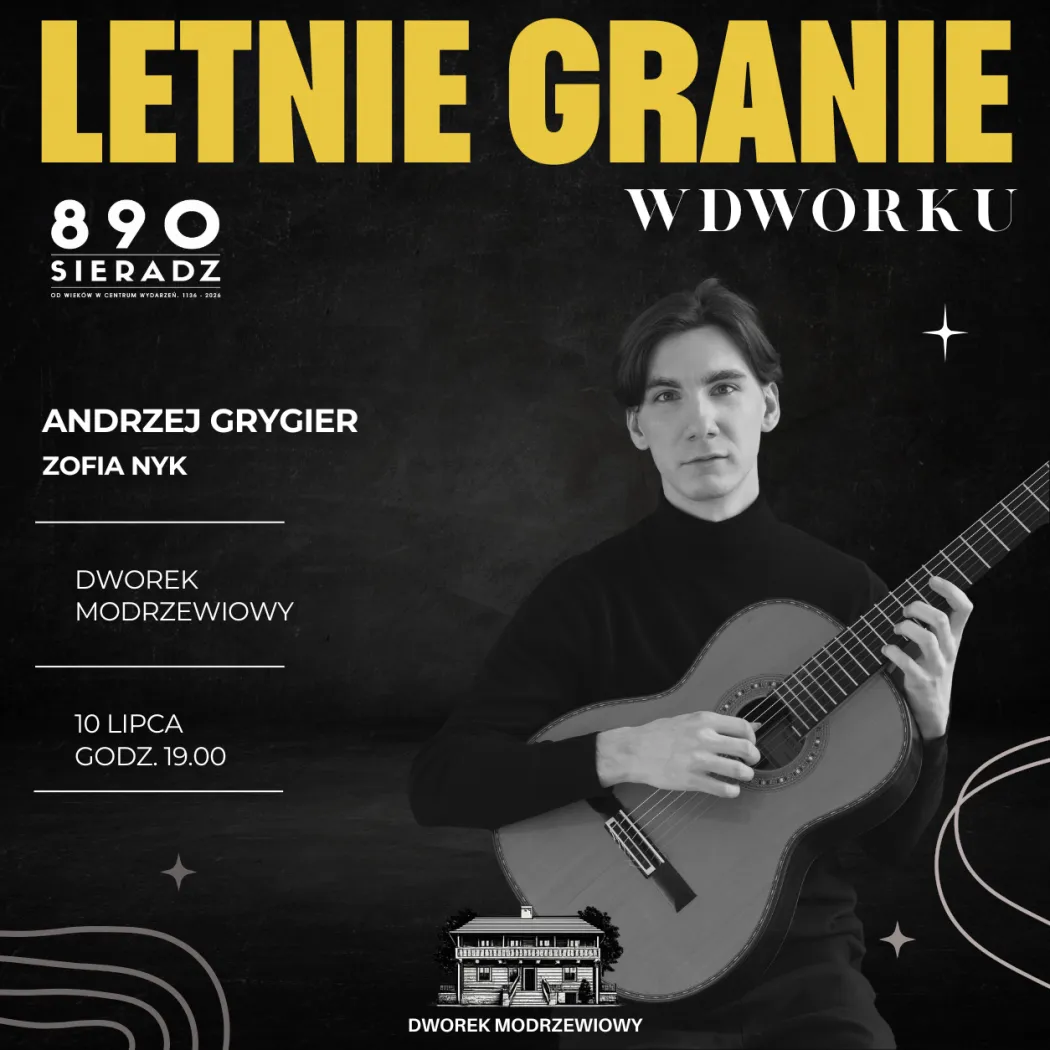 Letnie Granie w Dworku – od klasyki do fingerstyle