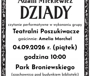 Narodowe Czytanie Dziadów