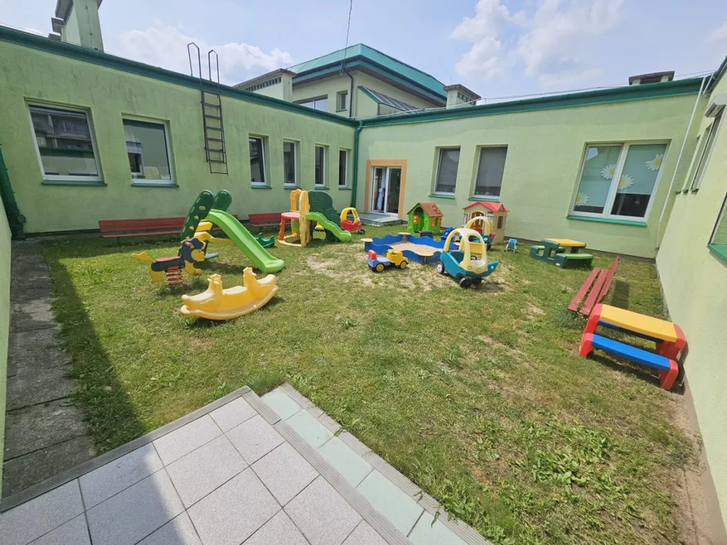 Aktywny Plac Zabaw przy żłobku miejskim w Sieradzu
