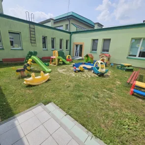 Aktywny Plac Zabaw przy żłobku miejskim w Sieradzu