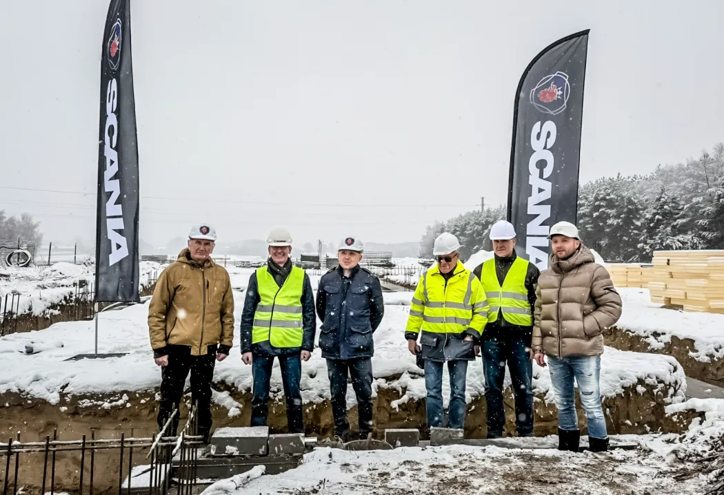 Nowy serwis Scania przy ul. Górka Kłocka. Inwestycja oficjalnie rozpoczęta