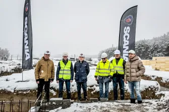 Nowy serwis Scania przy ul. Górka Kłocka. Inwestycja oficjalnie rozpoczęta