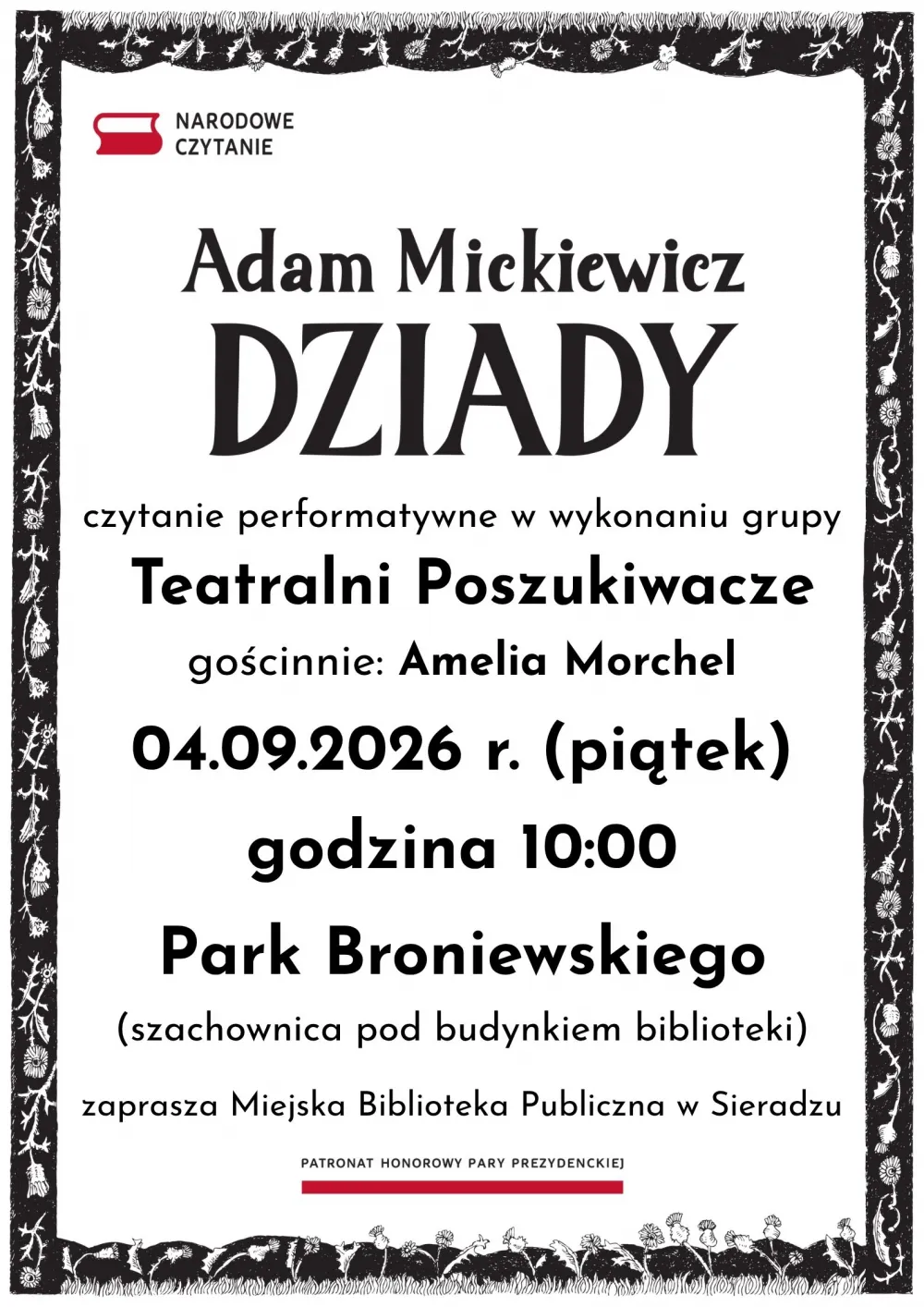 Narodowe Czytanie Dziadów